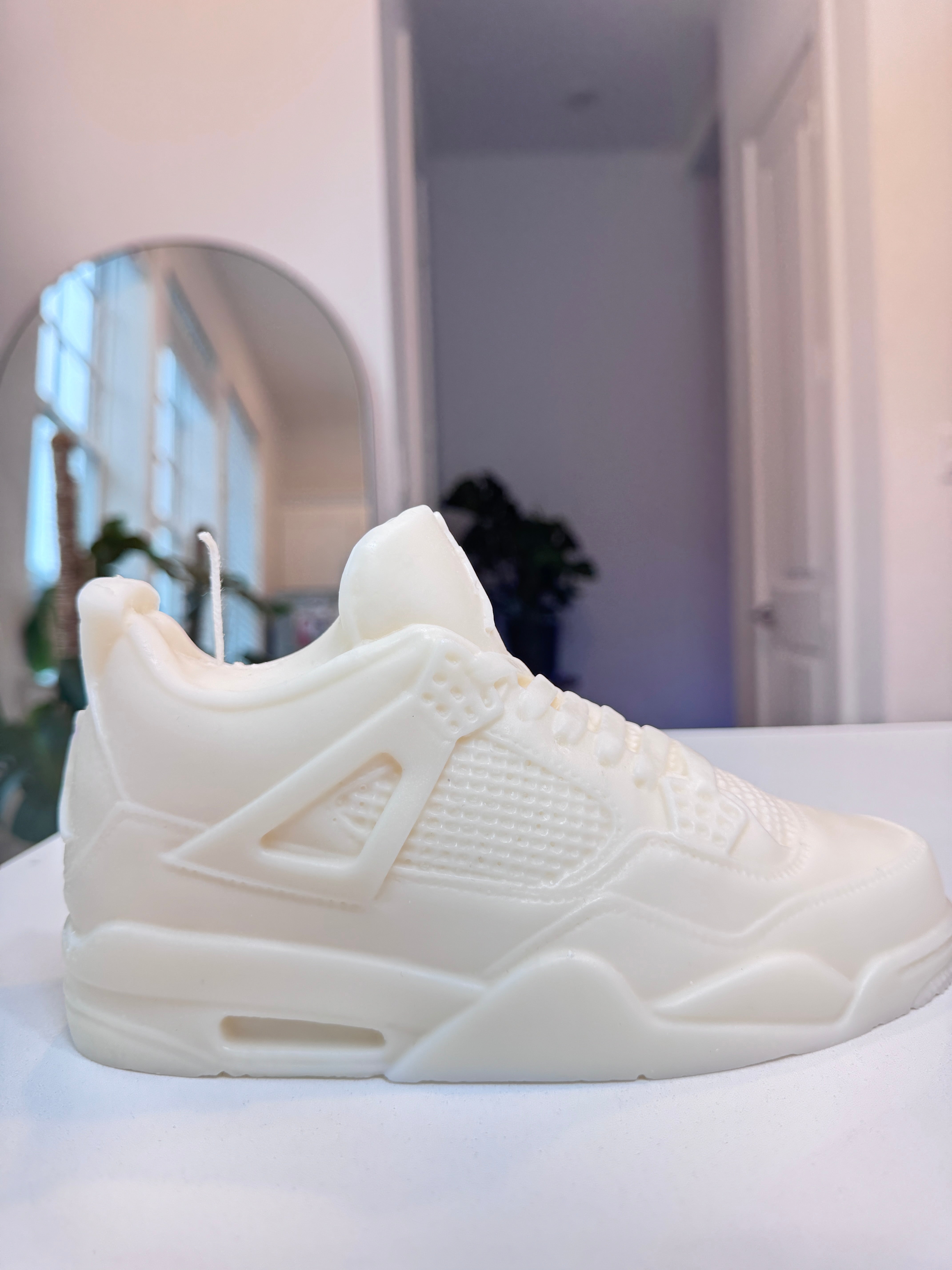ア*ゴ様 Air Jordan 4 ホワイト AJ4 Sneaker – Kawaii Candle Co.