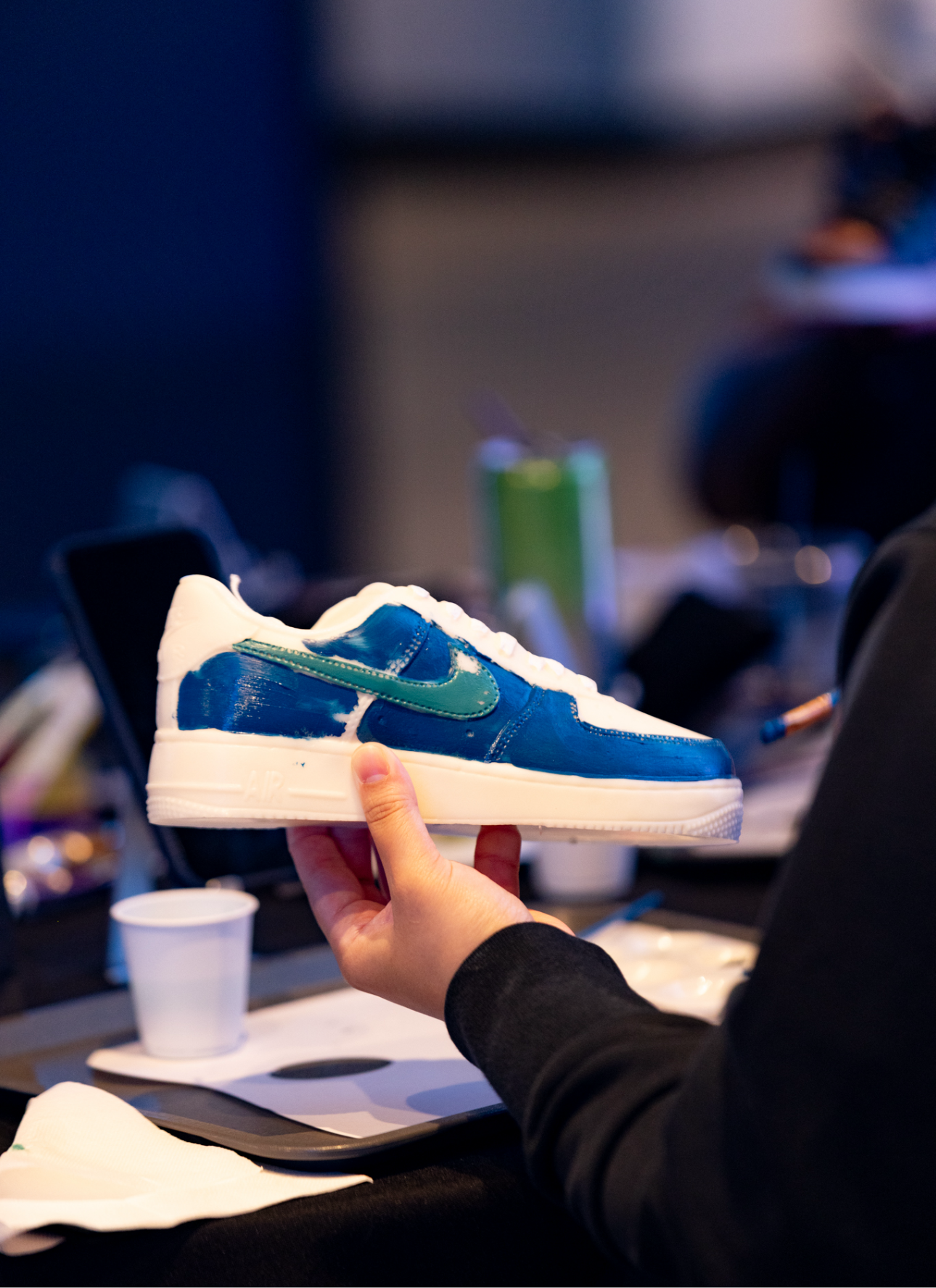Saturday October 18 SNEAKER CANDLE PAINTING WORKSHOP