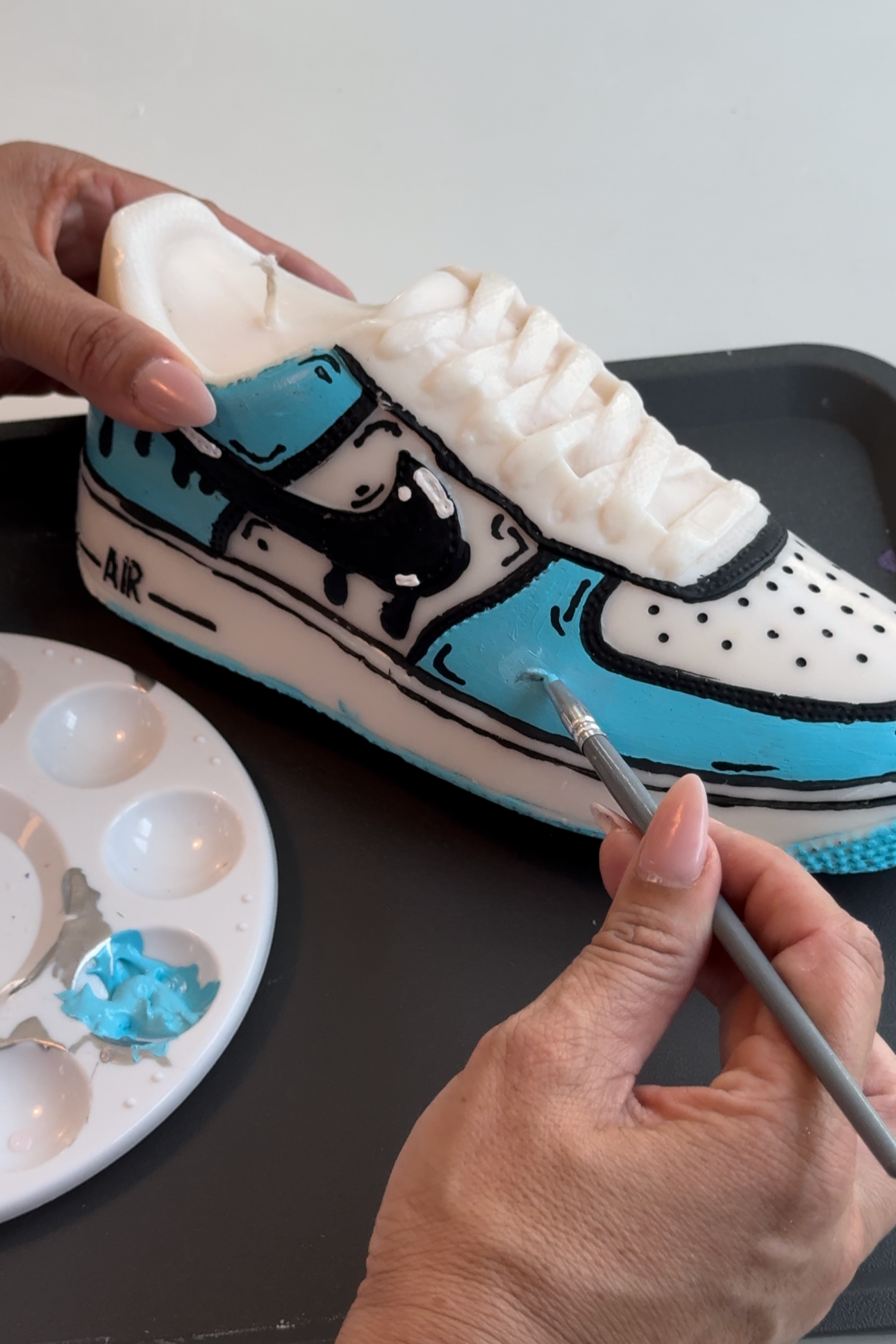 Saturday October 18 SNEAKER CANDLE PAINTING WORKSHOP