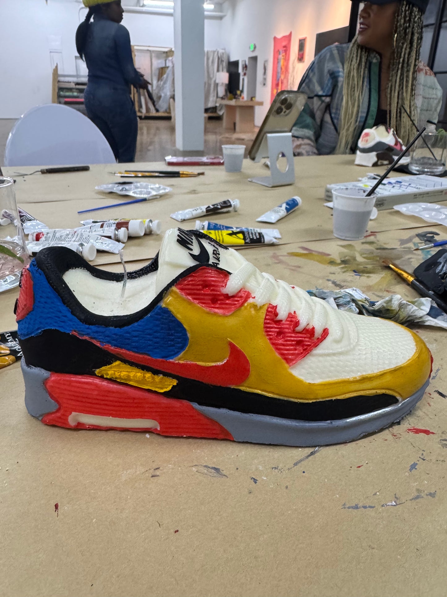 Saturday October 18 SNEAKER CANDLE PAINTING WORKSHOP