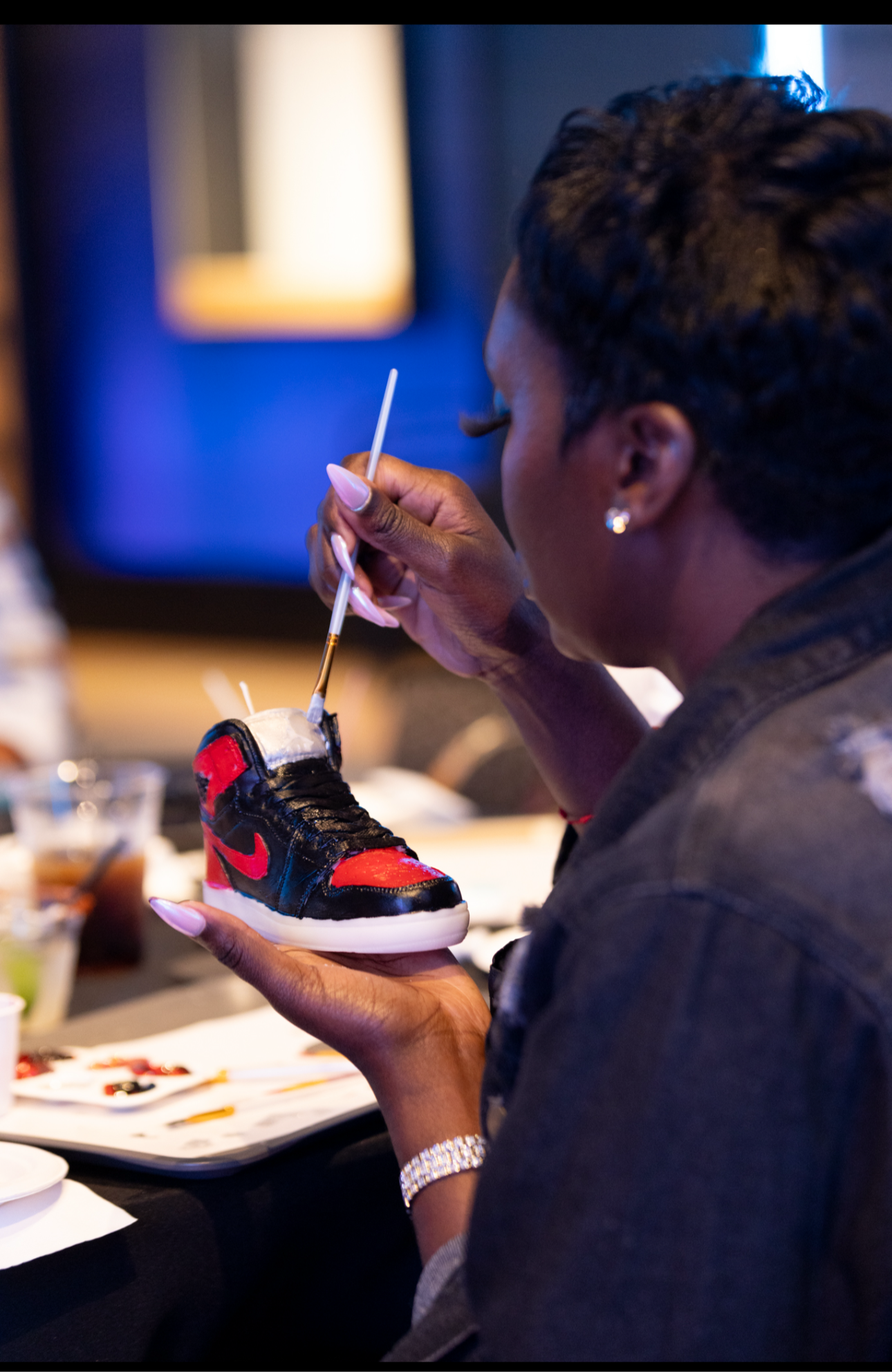 Friday 11/22 Sneaker Candle Painting WORKSHOP